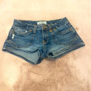 Aeropostale denim jean shorts